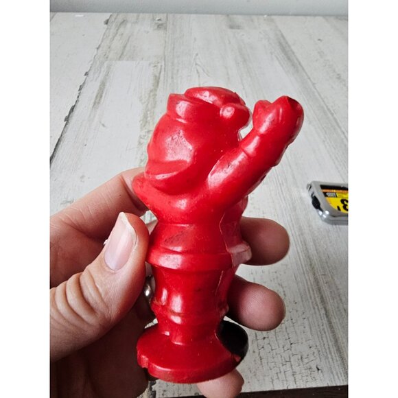 Vintage plastic red Santa‎ Xmas decor - Picture 4 of 8